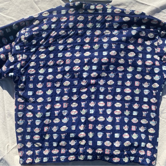 Oversized QUILT Patchwork 🫖 Tea Jacket - Picture 12 of 16